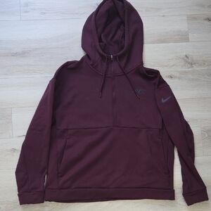 Nike Burgundy Pullover Hoodie